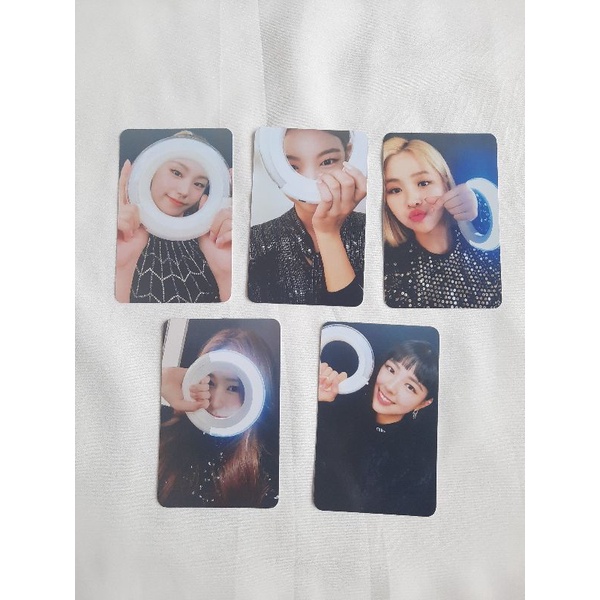 itzy unofficial photocard light ring ver.