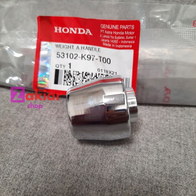 bandul stang pcx original honda / balance honda bandul stang pcx / jalu stang stainless pcx original