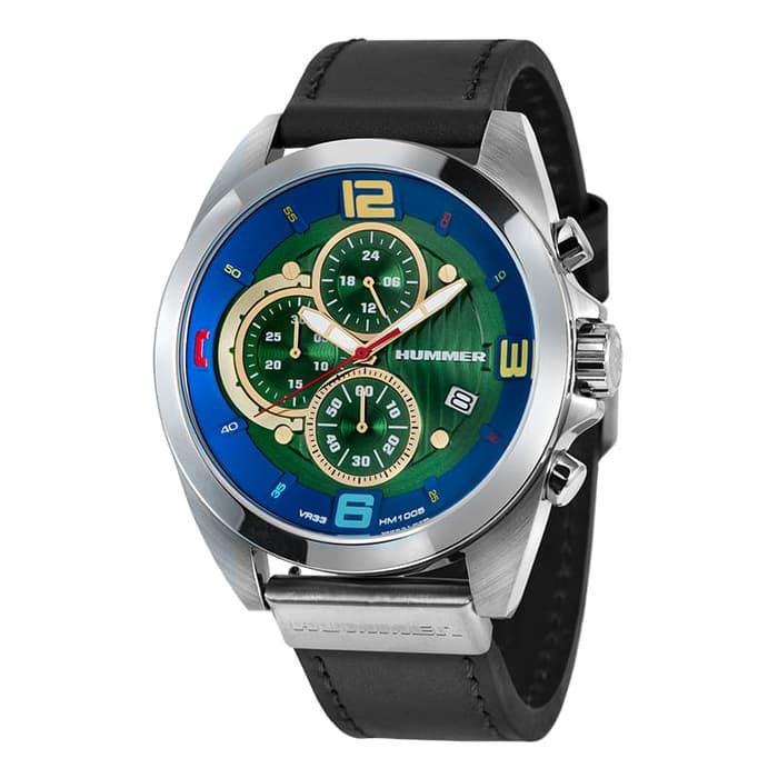 Hummer HM1005-1395C Jam Tangan Pria Analog Blue Black