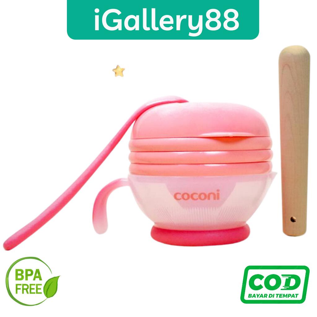 COCONI Baby Food Maker Bowl Set | Alat Pembuat Makanan Bayi MPASI