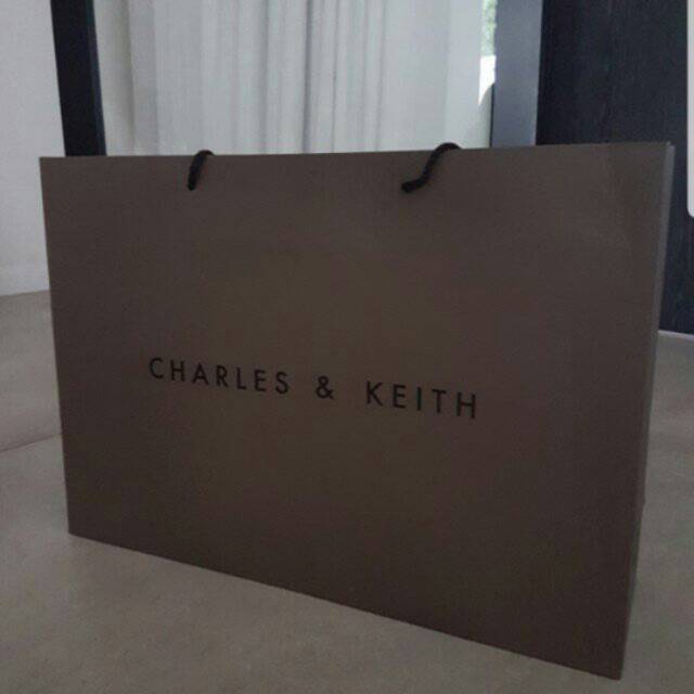 

paperbag charles and keith