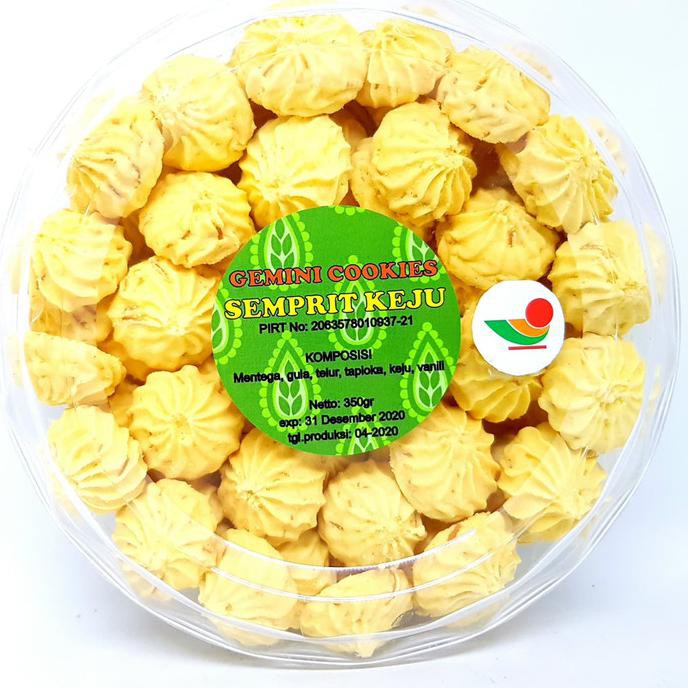 

Best Produk] Gemini Cookies Semprit Keju 350Gr | Kue Khas Lebaran Asli