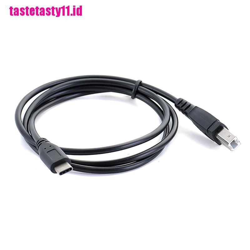 Kabel Data USB Tipe c Male Ke USB B Male Untuk Ponsel