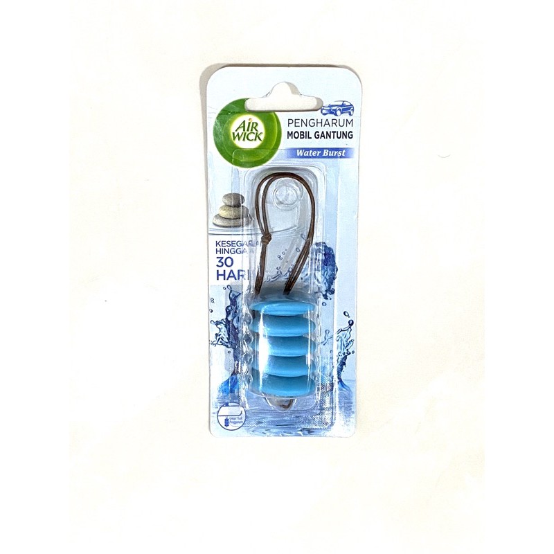 air wick pengharum mobil model gantung-Water burst