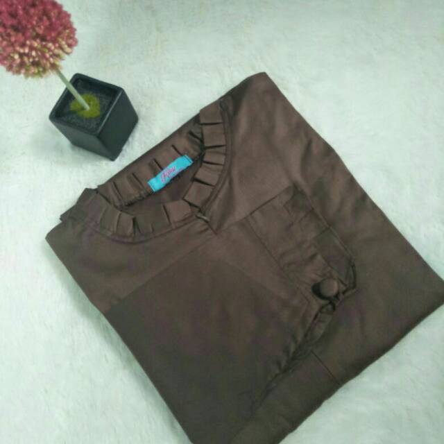 Gamis katun jepang ori Polos dan motif