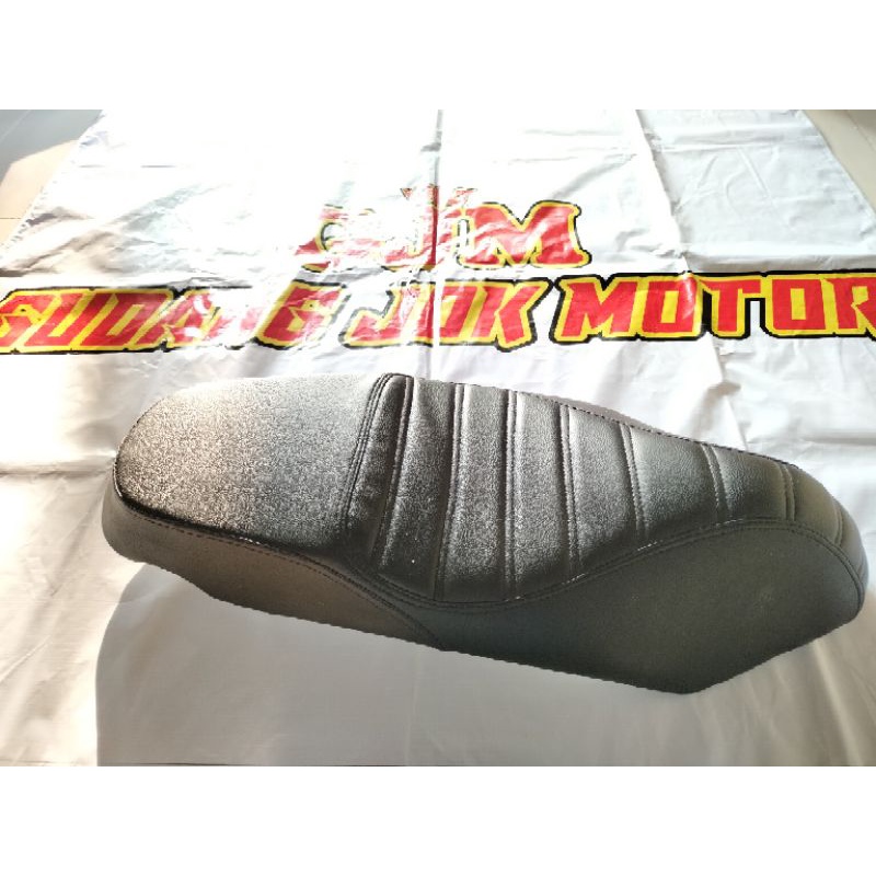 Jok Honda Scoopy karbu-Jok Scoopy caferacer double seat