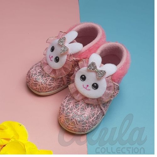 Alula Sepatu Anak Bruket Motif Boneka Lucu Sepatu anak Perempuan 1-3 thn