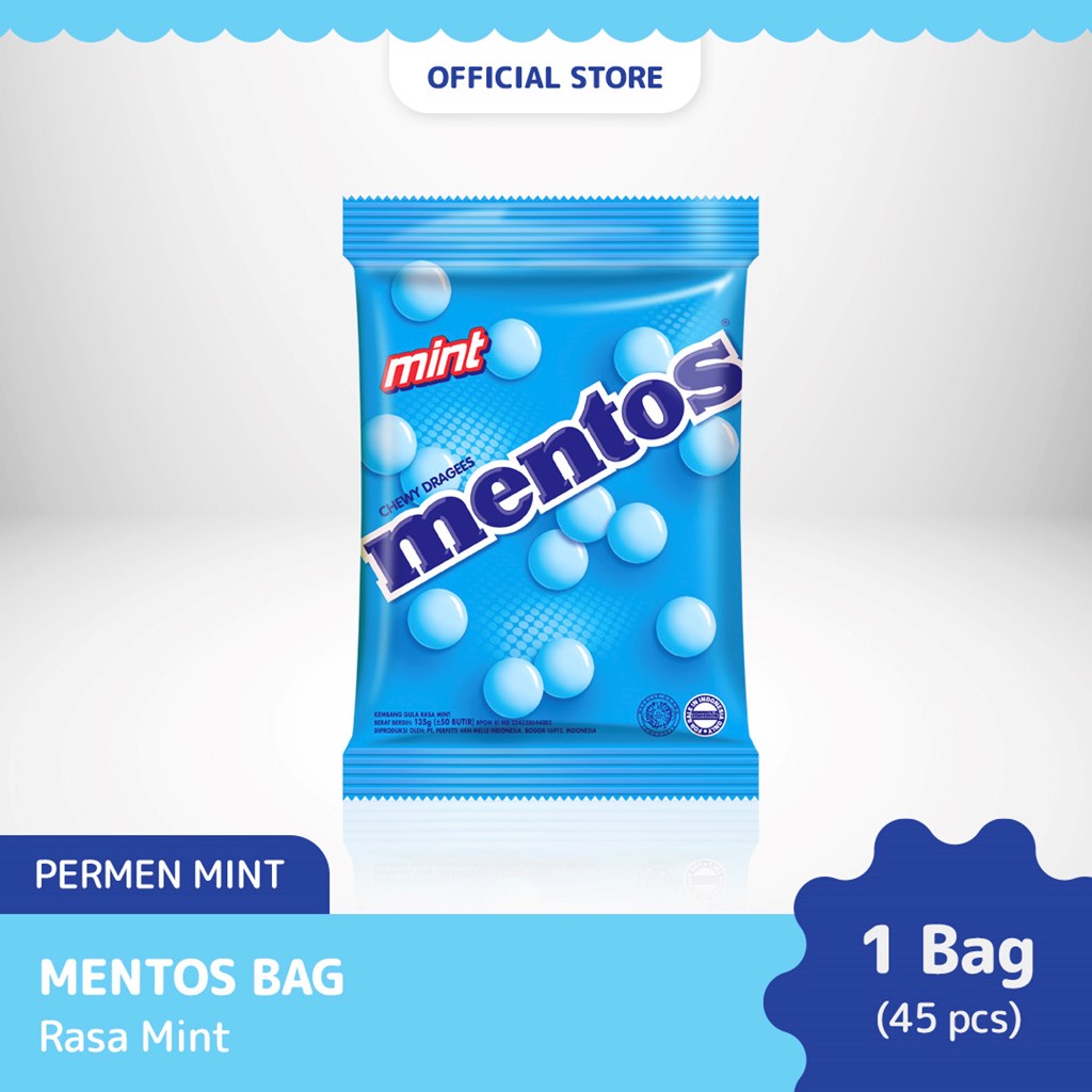 

MENTOS Bag Mint - Permen Mint Bag isi 45pcs