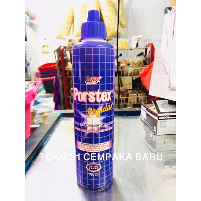 Yuri Porstex Regular Warna UNGU Botol 700 ml | Yuri Porstex 700ml Murah Promo