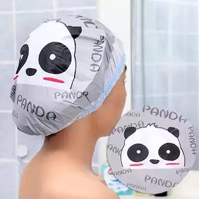 Smartchoice Shower Cap Karakter Kartun Penutup Rambut Kepala Mandi