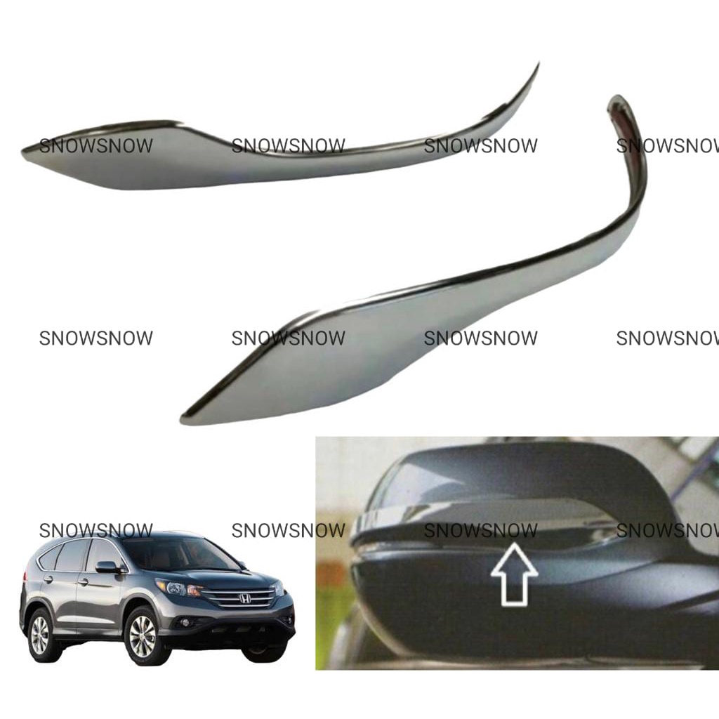 List Spion Grand All New Crv 2013 2016 Chrome