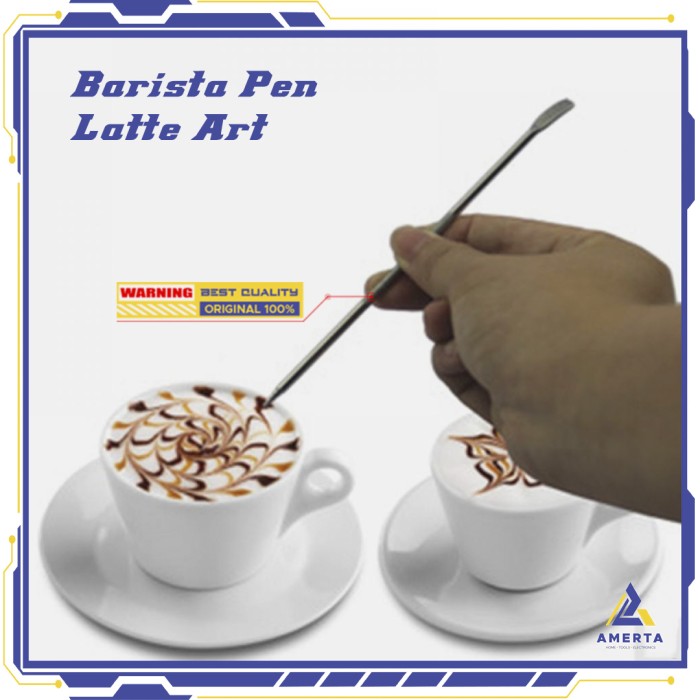 LINSBAYWU Pen Dekorasi Kopi Barista Motta Latte Art Espresso