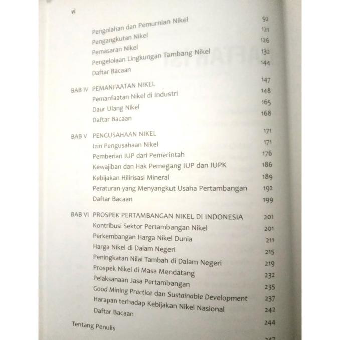 

READYY Buku Nikel Indonesia Karya Prof. Dr. Ir. Irwandy Arif, M. Sc PROMO