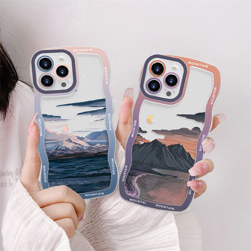 Soft Case Pelindung Bahan Silikon Bumper Tebal Tahan Banting Untuk iPhone 14 13 12 11 Pro Max X Xr Xs Max 8 7 6 6s Plus