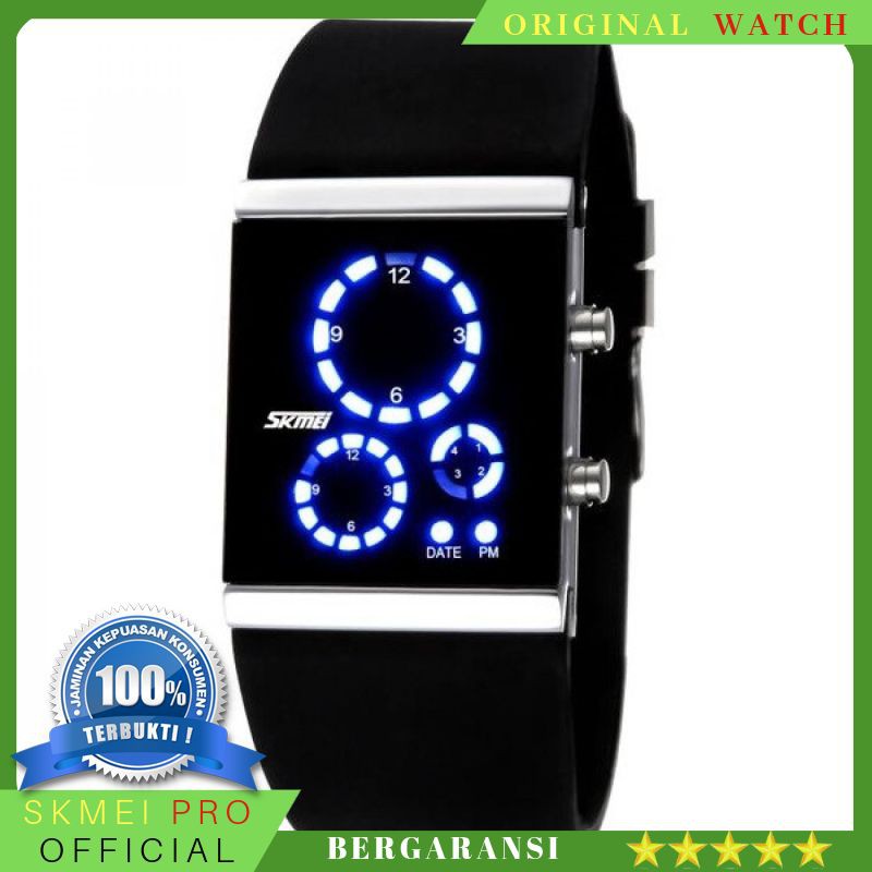 ORIGINAL WATCH SKMEI Jam Tangan LED - 0984 BERGARANSI