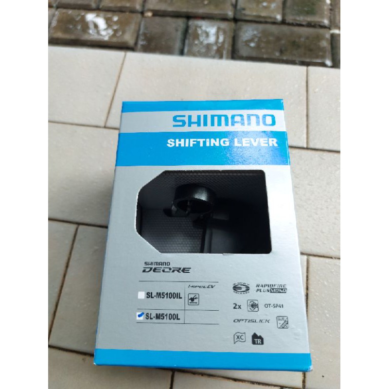 Shifter Deore M5100 shifter deore 2 speed kiri