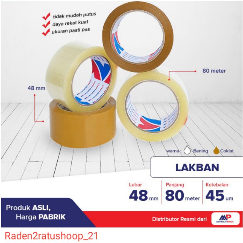 

lakban bening coklat