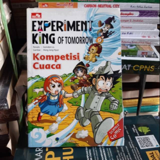 Buku Science Comic Experiment King of Tomorrow 9. Kompetisi Cuaca