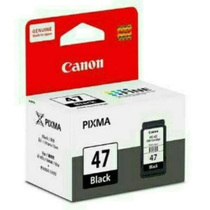 Tinta Canon CL57 dan PG47 for E400 E410 E460 Original