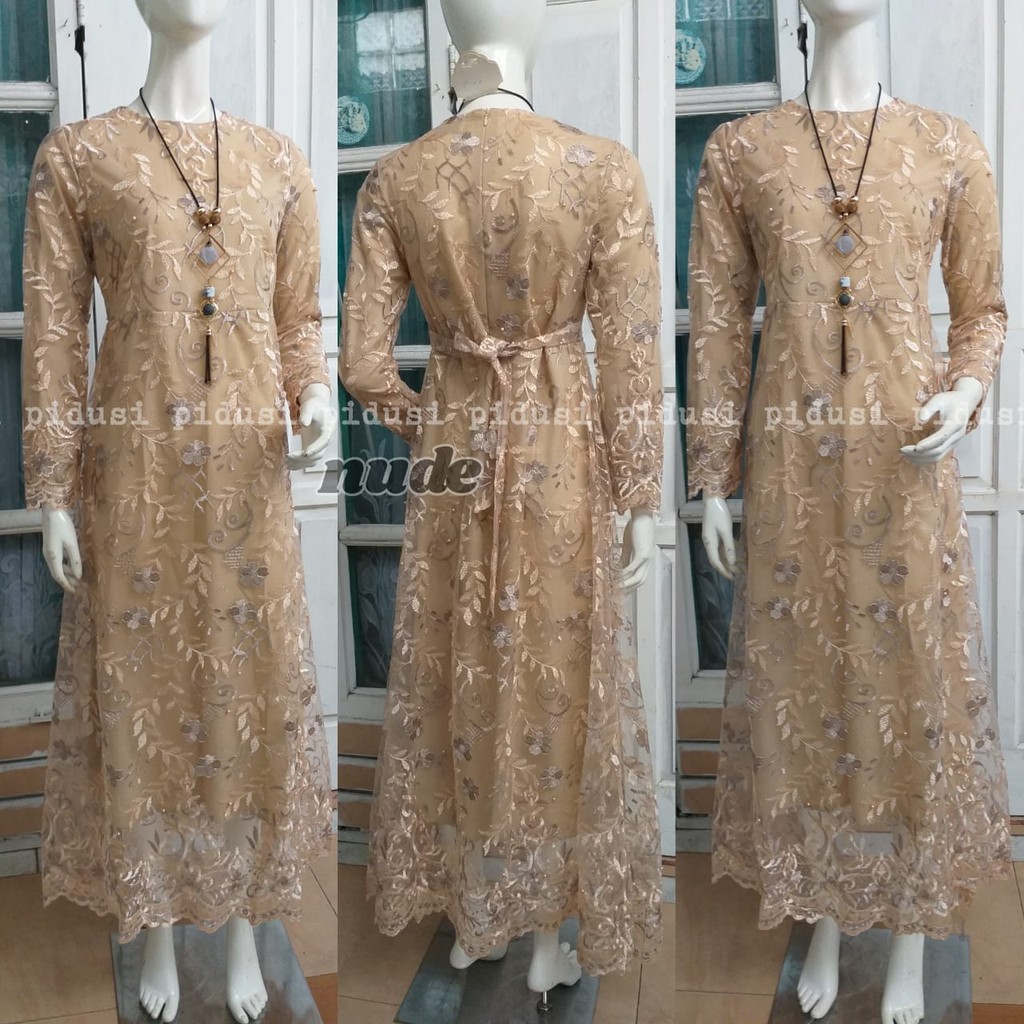 GAMIS ARIMBI/GAMIS TULLE MUTIARA BORDIR