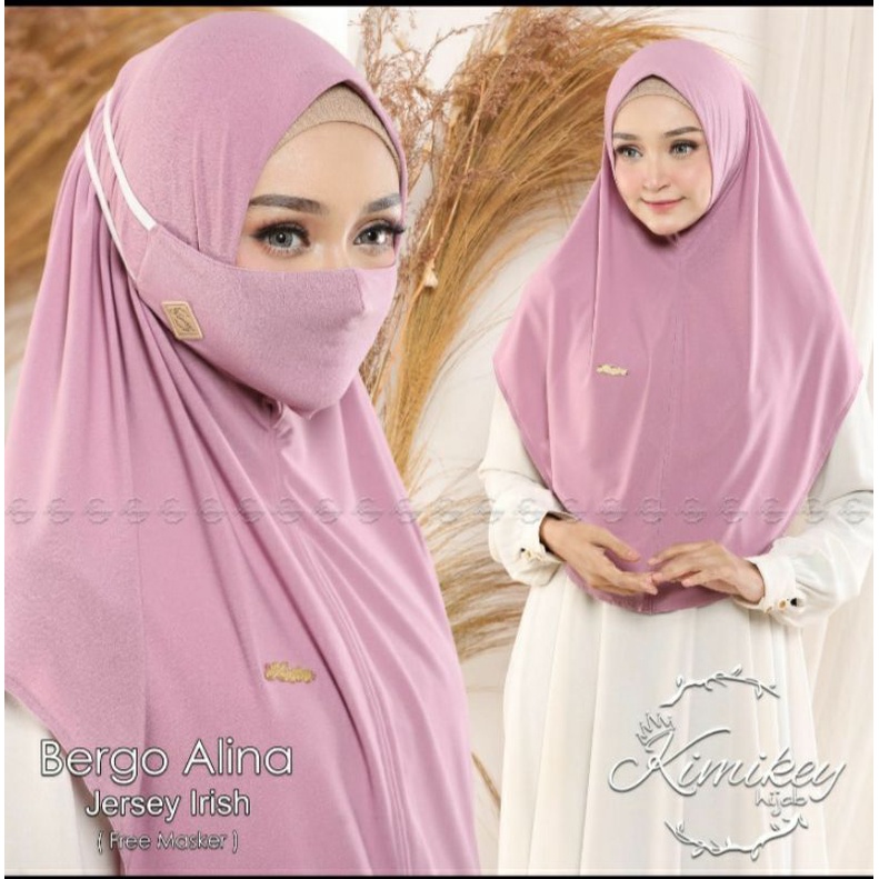 hijab instan-bergo alina masker (original kimikey)