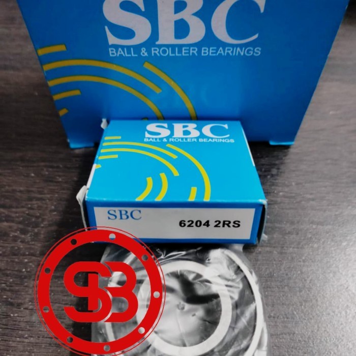 Bearing 6204 2RS SBC