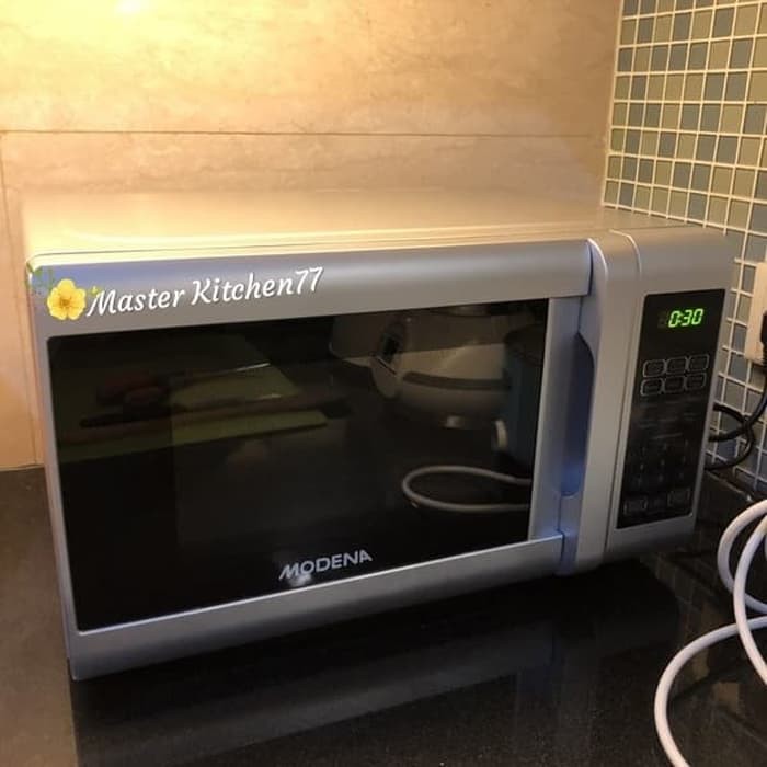 Microwave Modena MO 2004 - Oven Mikro Abu-abu dan Silver