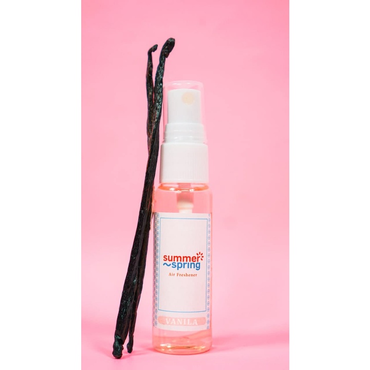 Parfum Mobil Pengharum Ruangan Pewangi Kamar Tidur Harum Summer Spring | Spray | Aroma Vanilla