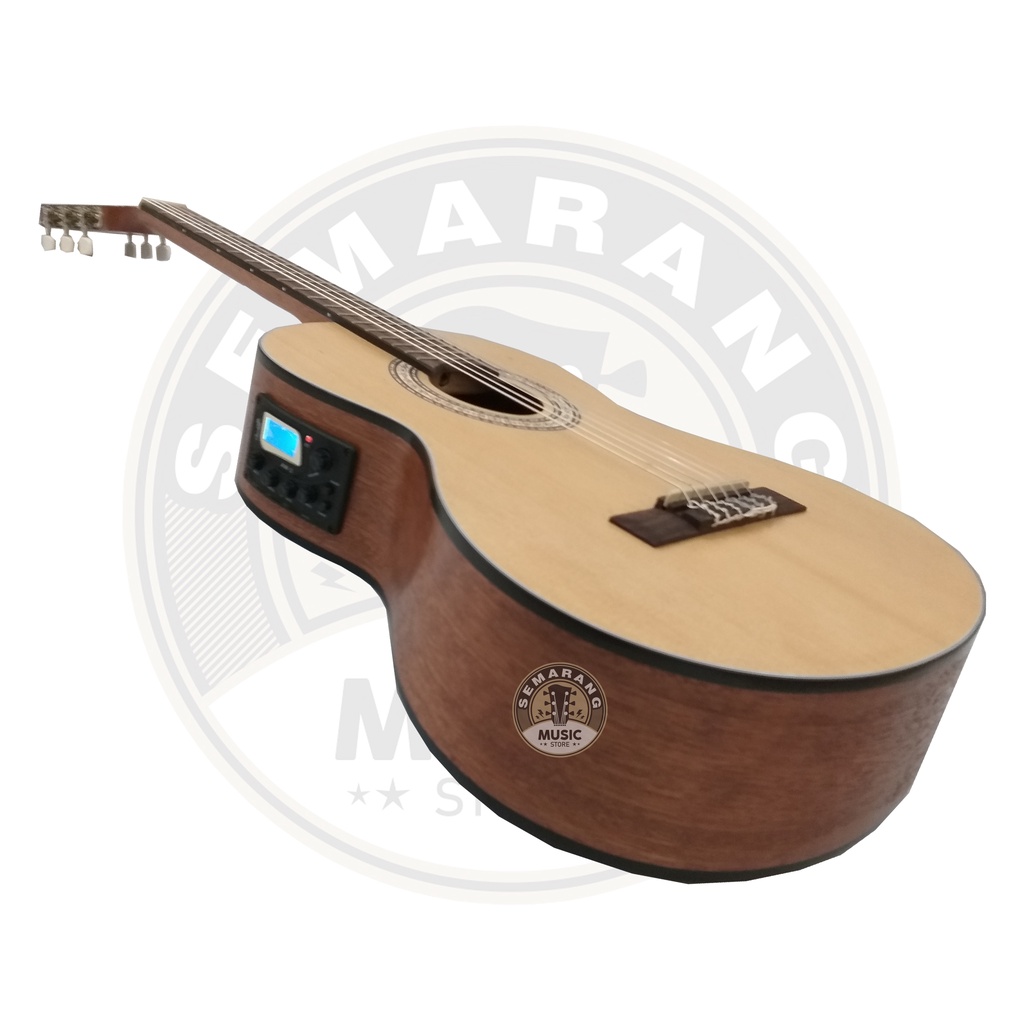 ORIGINAL!!! Gitar Klasik Elektrik Import Merk Cowboy CG-100 ¾ NA CG 100 ¾ NS 3per4 Cowboy AW-1