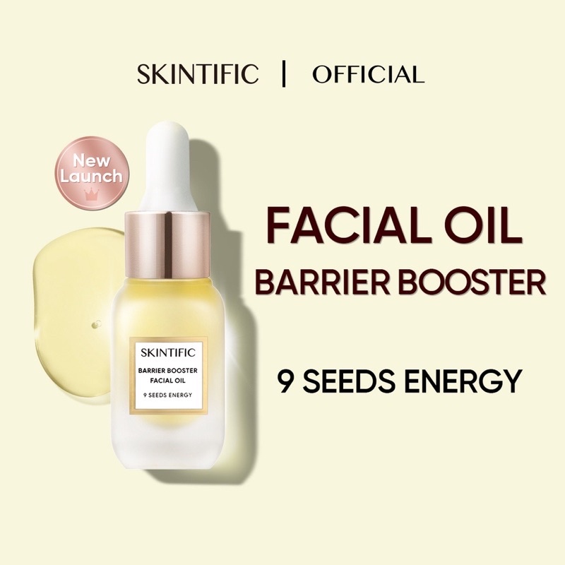 SKINTIFIC Barrier Booster Facial Oil 10ml 9 Seeds Energy Skincare Oil 【BPOM】