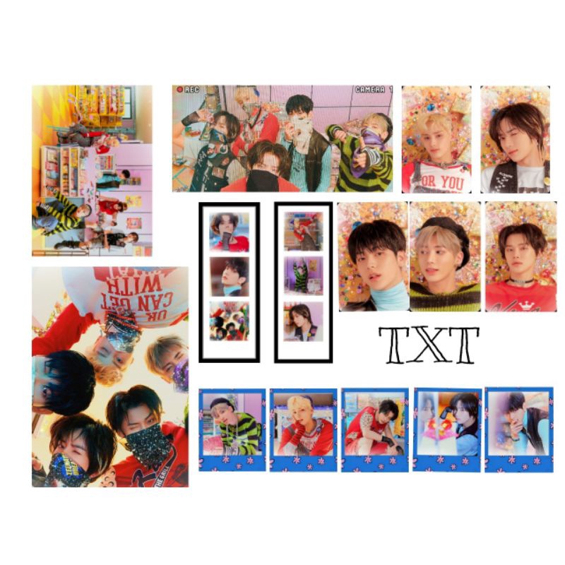 FANKIT TXT REPACKAGE Album Fight or Escape, ESCAPE VER.