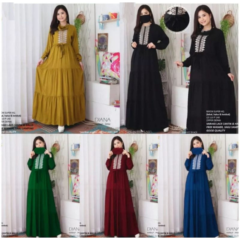 Gamis Renda Premium Jumbo