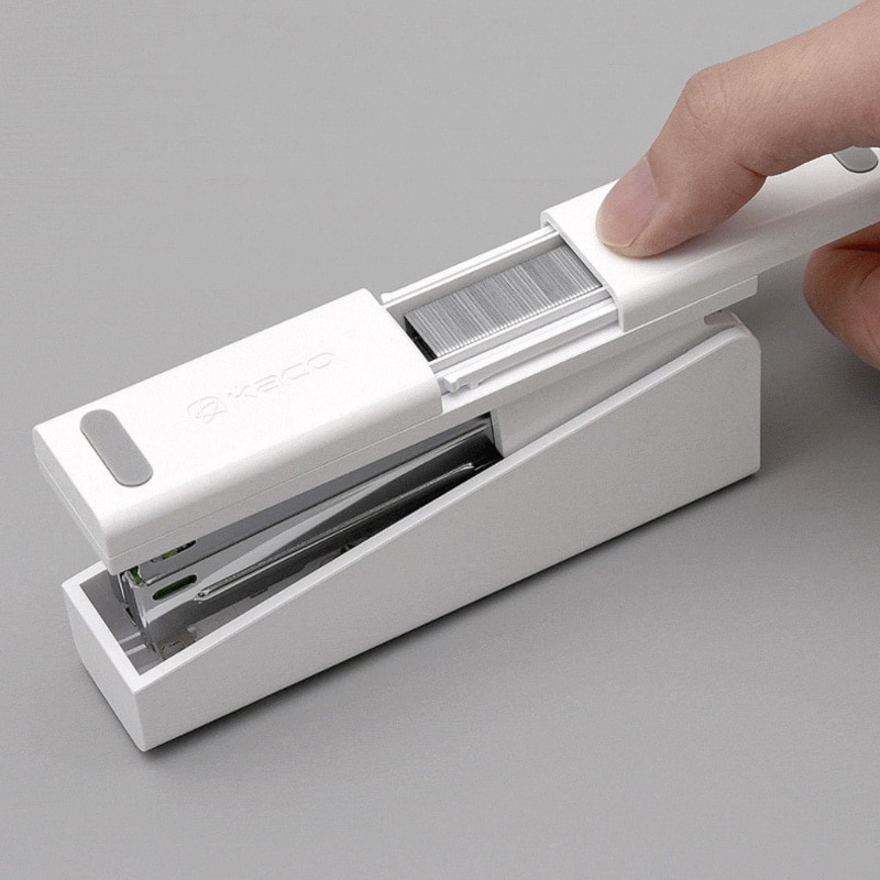 Xiaomi KACO LEMO Stapler Hekter Premium Aesthetic Elegan Efisien Staples Untuk Kerja Kantor Sekolah Meja Belajar Jepretan Jepret Kertas Minimalis Simple Portable Perlengkapan ATK