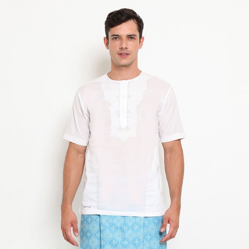 Baju Koko Casual Gajah Duduk Short Sleeve