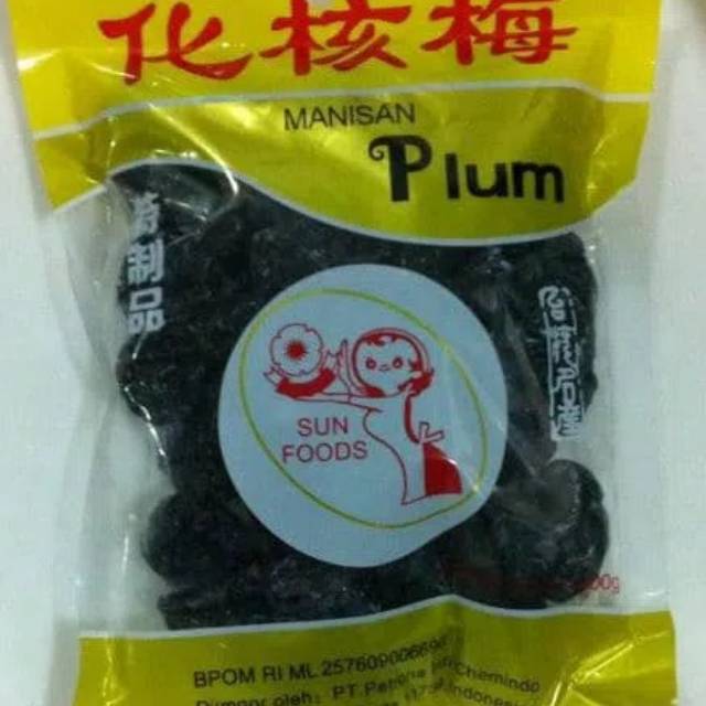 

Manisan Plum Import ( Tanpa Biji)