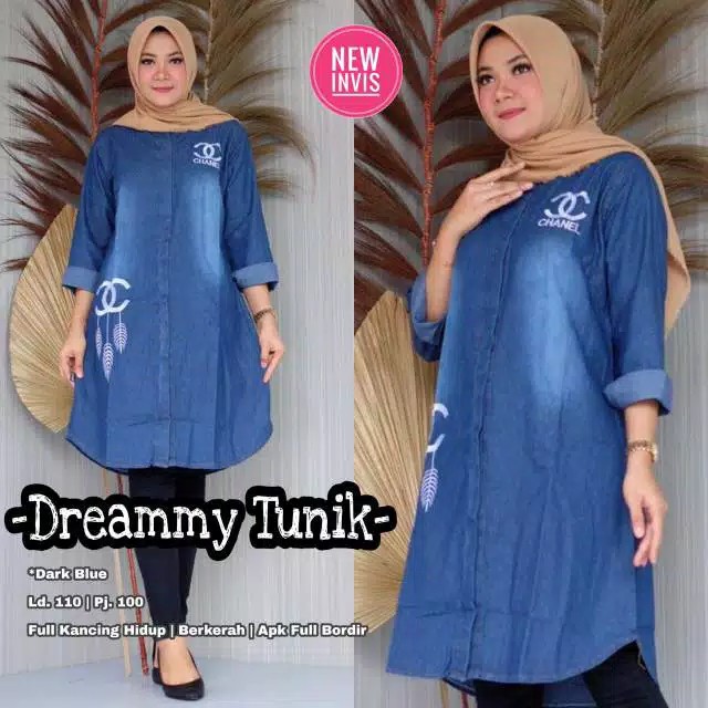 DREAMMY TUNIK VARIASI BORNIR ASLI