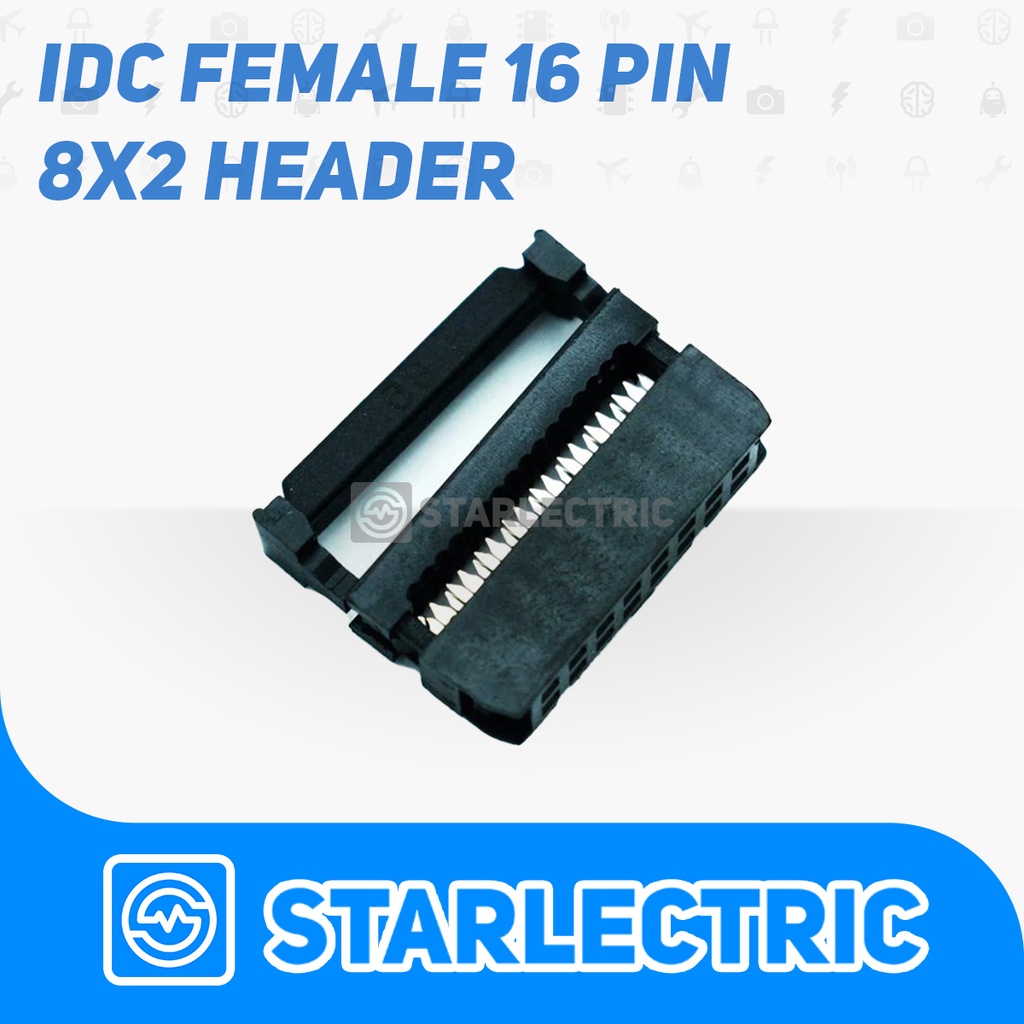 FC3-16P Socket ISP 16 Pin Soket Amphenol IDC 2x8 16P Header Female