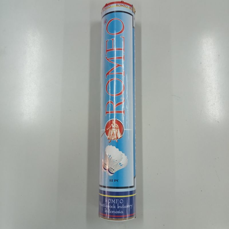 Cock shuttlecock kok badminton bulutangkis bulu angsa romeo biru lancip speed