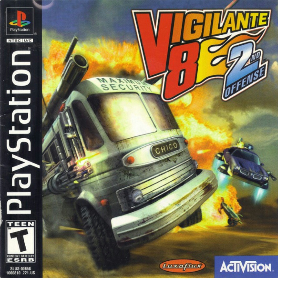 Game PS 1 Vigilante 8: 2nd Offense