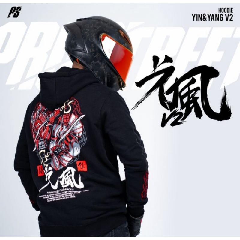 HOODIE PROSTREET " YINYANG V2 " SIZE XXL
