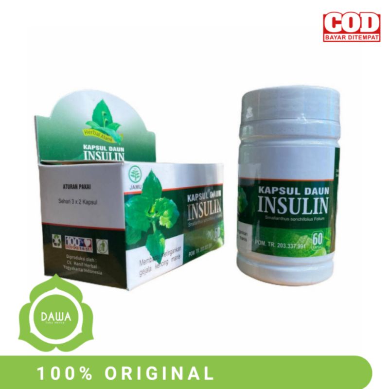 

Obat herbal Diabetes Kapsul & Teh Insulin