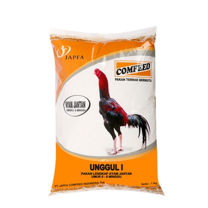 UNGGUL I , II, PAKAN AYAM COMFEED, PAKAN AYAM PAKAN TERNAK PUR