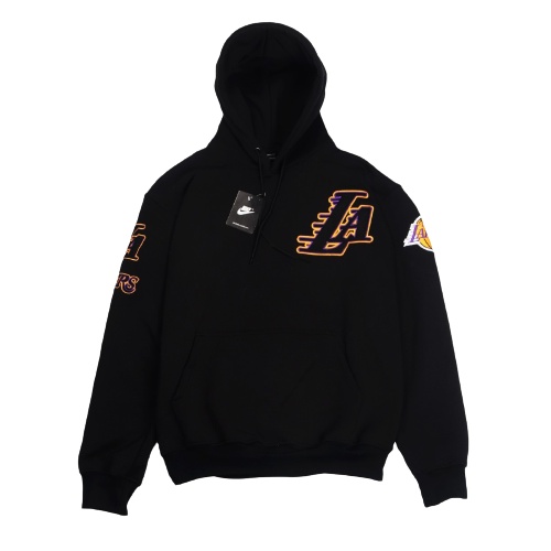 Jaket Sweater Hoodie NK LAKERS EMBROIDERY  – Edition Fashion Trendy Casual Pria Good Brand Qu