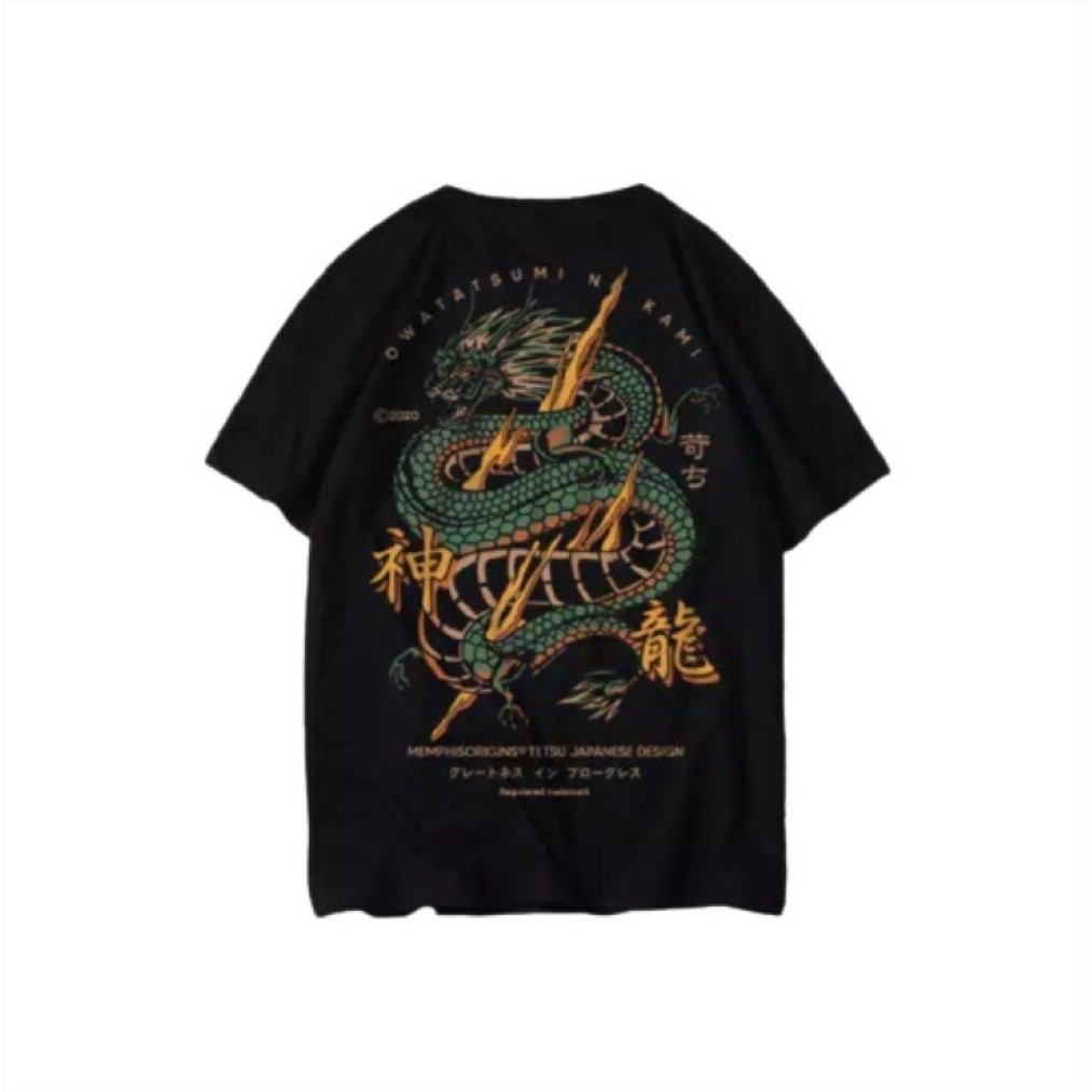 T-SHIRT MEMPHIS DISTRO DRAGON PREMIUM