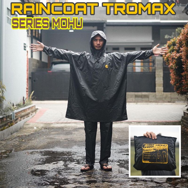 RAINCOAT TROMAX Series MOHU ORIGINAL / Mantel Jas Hujan TROMAX Mohu /  Raincoat tromax Mohu - jas hu