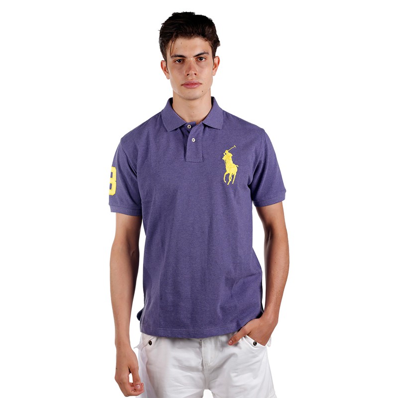mens purple ralph lauren polo shirt