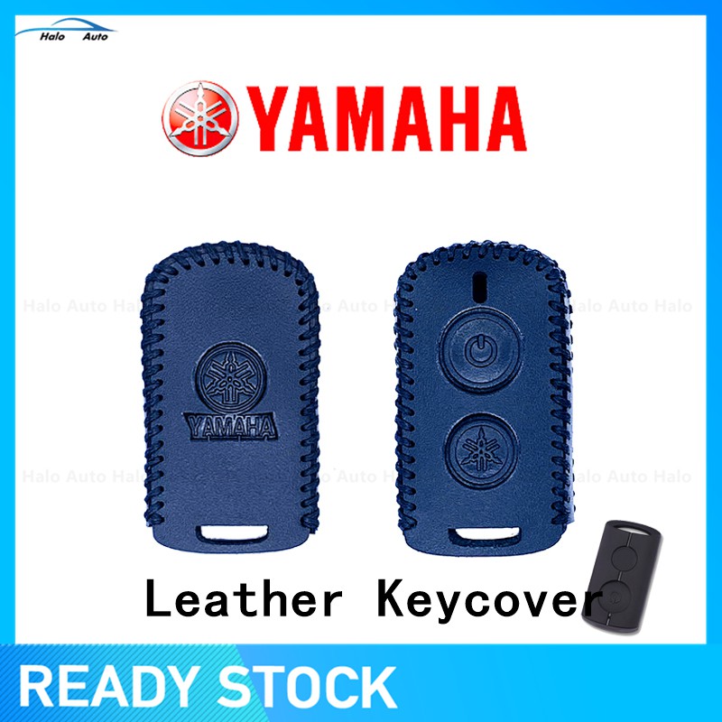 【Ready Stock】Leather Key Cover For Yamaha NVX XMAX AEROX Leather Key Cover with keychain