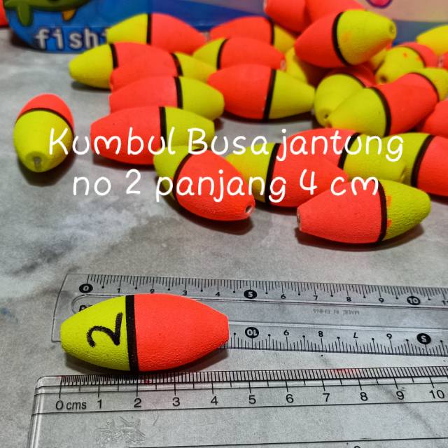 Kumbul Busa Jantung no 2 kuning orange