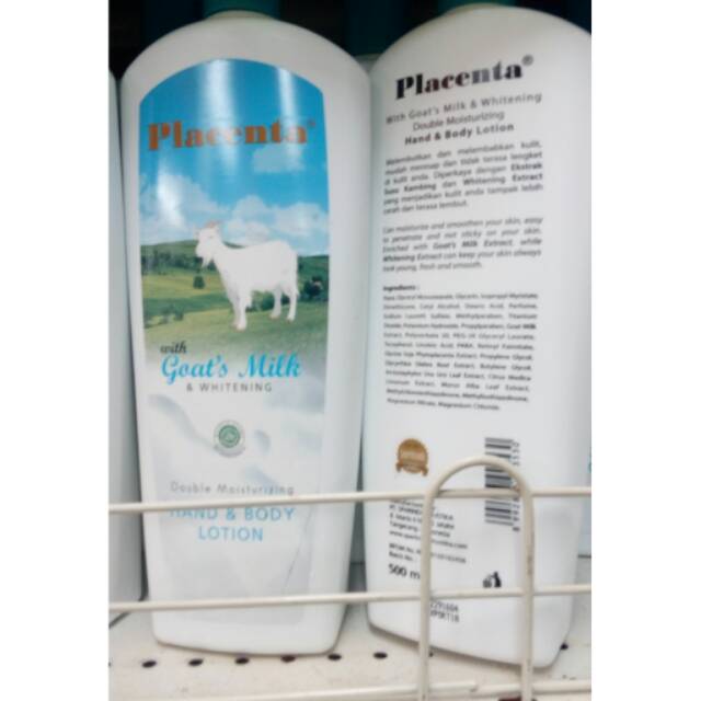 Placenta Hand & Body Lotion
