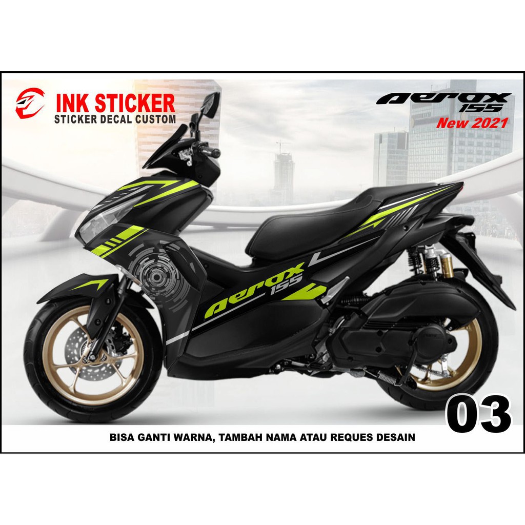 Sticker Decal Aerox 2021 03 Fullbody